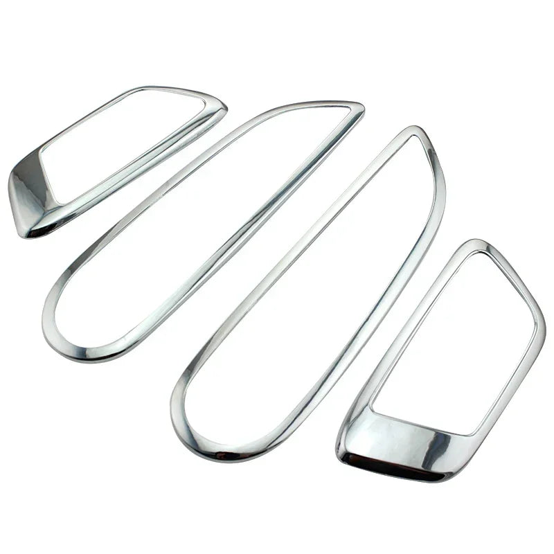 ABS Chrome Inner Trim Door Hand Clasping Decorative Ring Sti