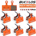 BUCKLOS Bicycle Hydraulic Disc Brake Pads for M9100 Metallic