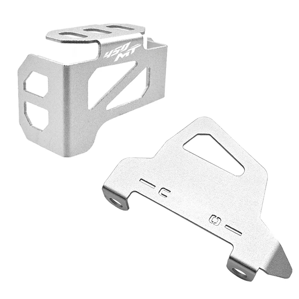 For CF450MT CF 450MT IBEX 450 MT MT450 2024 2025 Motorcycle Front Brake Caliper Guard & Rear Brake Fluid Reservoir Cover Guard