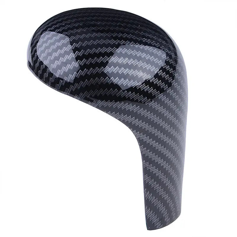LHD For Audi A3 S3 2014 2015 2016 2017 2018 Carbon Fiber Pattern Gear Shift Knob Handle Trim Cover Sticker Car Accessories