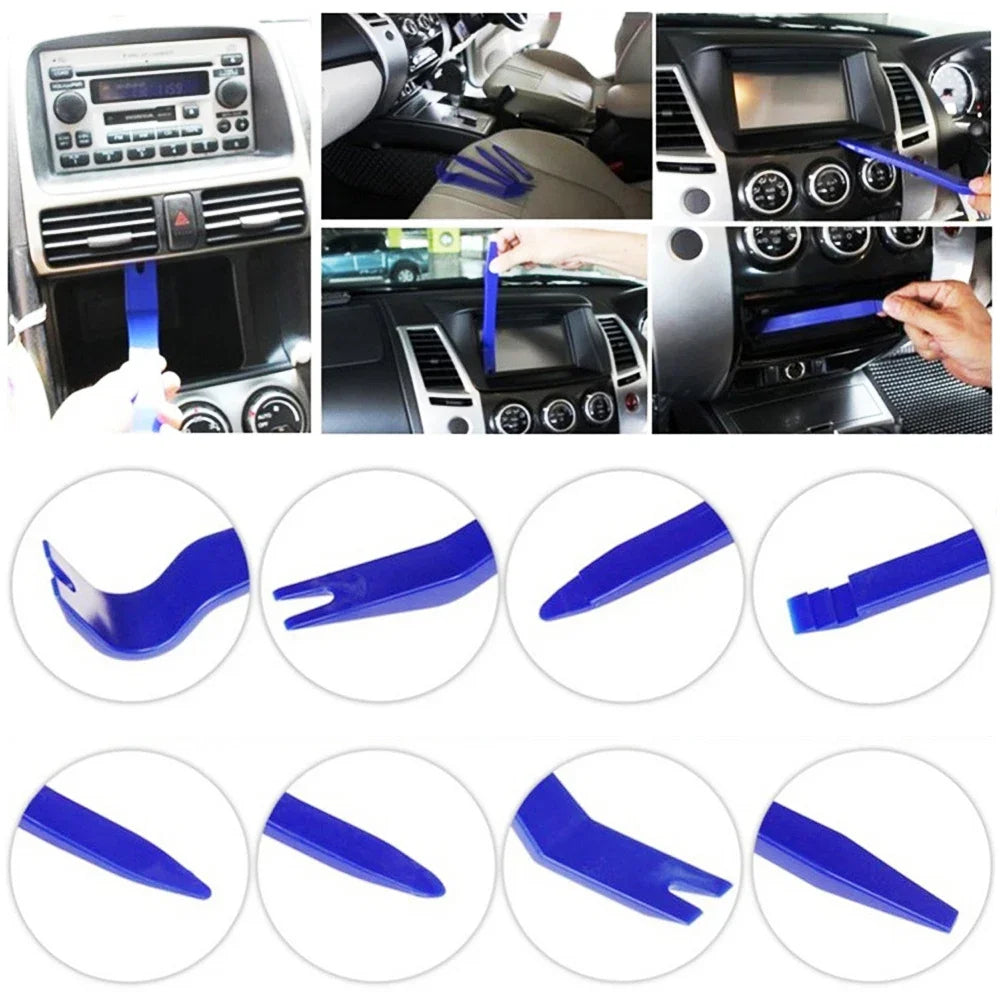 7/8/11/12Pcs Car Door Clip Car Disassembly Tools Set DVD Ste