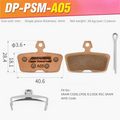 Hydraulic Brake Pads Semi-metal/Sintered Metal/All-metallic Copper/Ceramic for SRAM CODE CODE R CODE RSC SRAM AVID Code