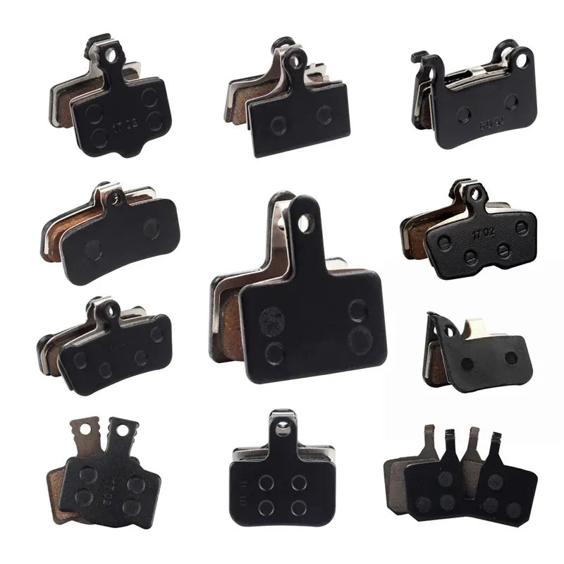 4Pairs Bike MTB Semi-Metallic Disc Brake Pads For Shimano B0