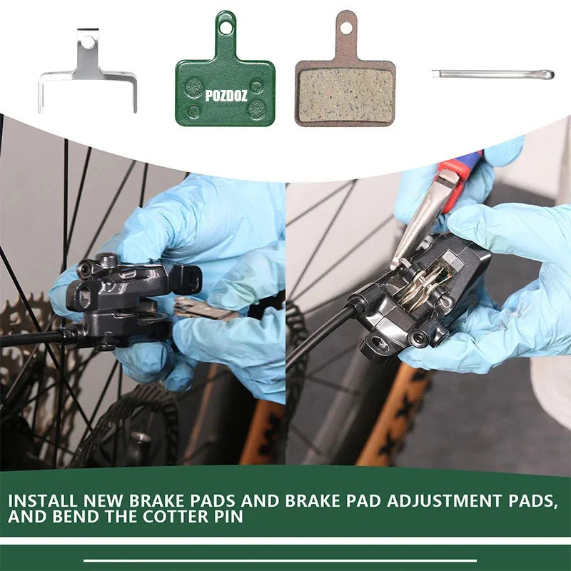 POZDOZ MTB Ceramic Road Brake Pads for SHIMANO B01S B05S Mou