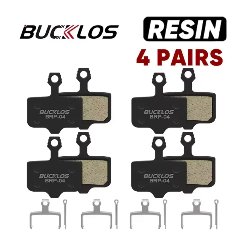 BUCKLOS Bike Disc Brake Pads for SRAM Avid MTB Road Bicycle Hydraulic Brake Pad Durable Wear-resistant Brake Pads Bike Accessory