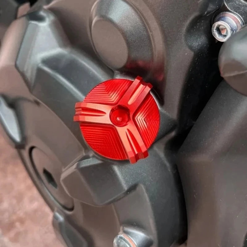 MOTOR Engine Oil Filler Cap Oil Plug Cover For FANTIC CABALL