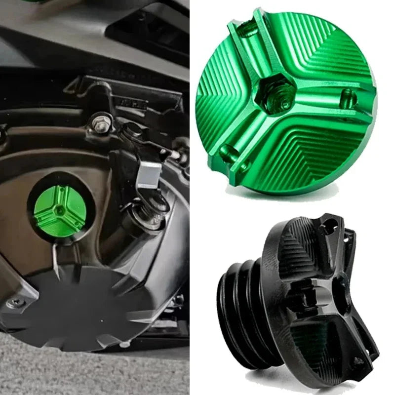 Motorcycle CNC Engine Oil Filler Cap Plug Cover Accessories 