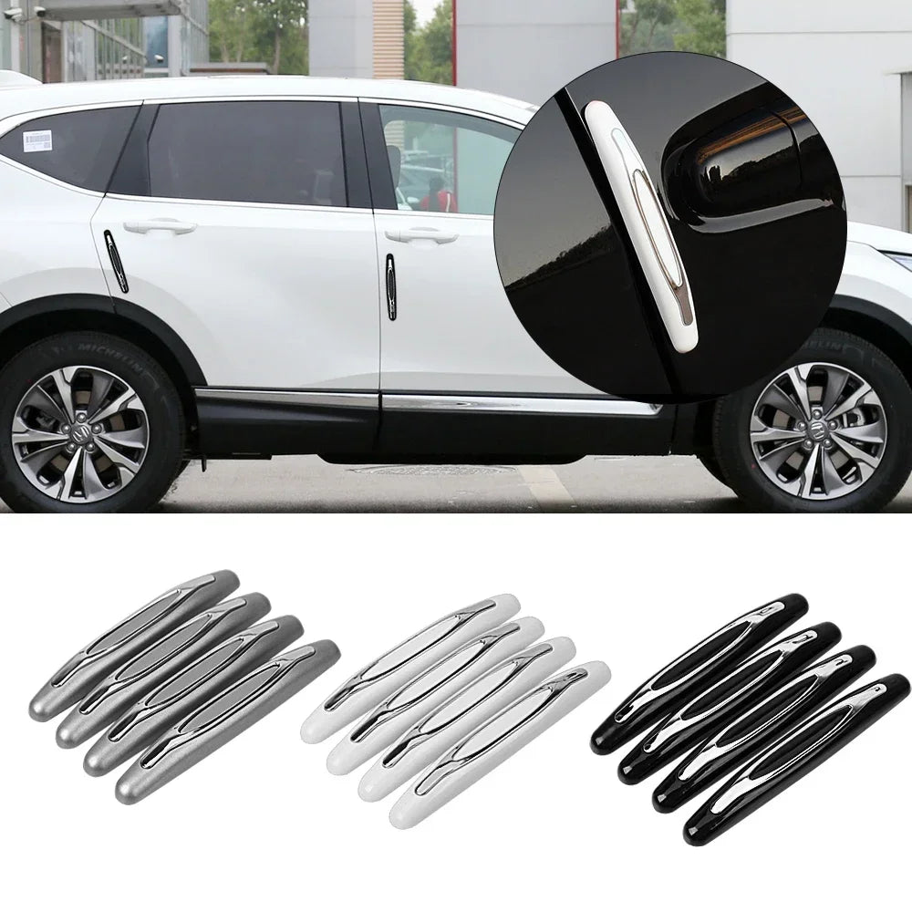 4Pcs Car Door Anti-Collision Protector Guard Strip Scratch C