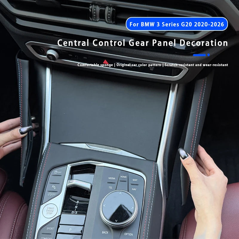 For BMW 3 Series G20 2020-2026 Central Control Gear Panel Tr