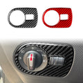 Real Soft Carbon Fiber Sticker For Seat Leon 2005 2006 2007 