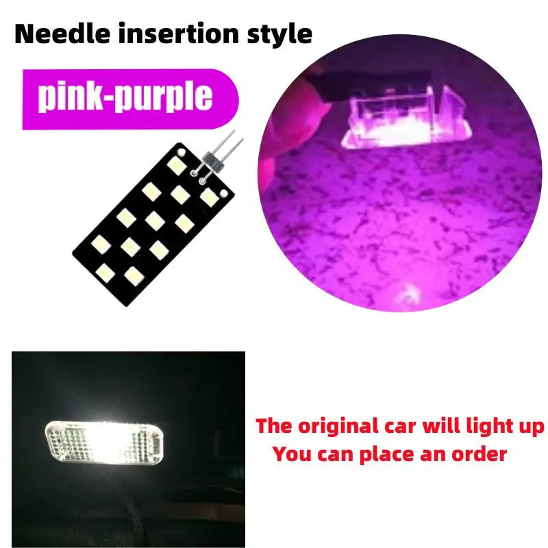 For Audi Q3 F3 RS6 C8 4A 2019 2024 Car Footwell Lights LED L