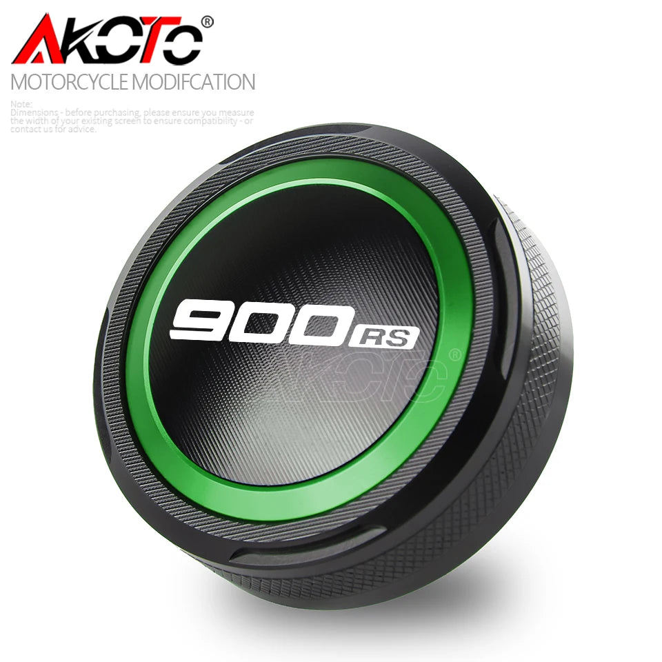 Front Rear Brake Fluid Reservoir Cover Engine Oil Filler Tire Valve Cap FOR KAWASAKI Z900RS Z948RS Z900 RS Z 900 RS Cafe 18-25