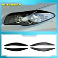 2Pcs Car Front Headlight Eyelids Eyebrow Cover Trim For BMW 
