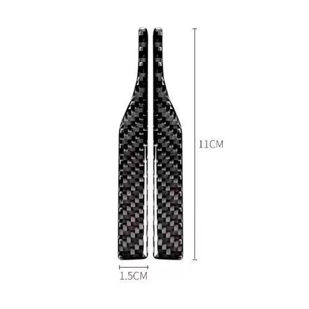 2pcs Mirror Edge Protection Car Crash Strips Protect Lightwe