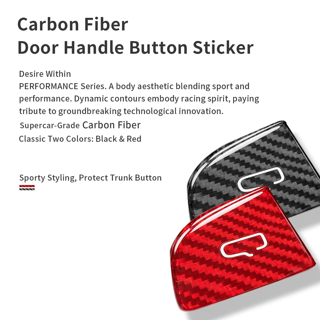 For Tesla Model3/Y/YL Juniper Carbon Fiber Car Interior Door