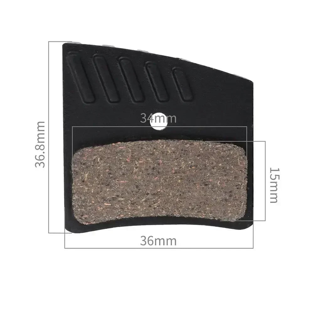 IIIPRO E4 Disc 4-piston Bicycle Brake Pad Ceramic Copper-bas