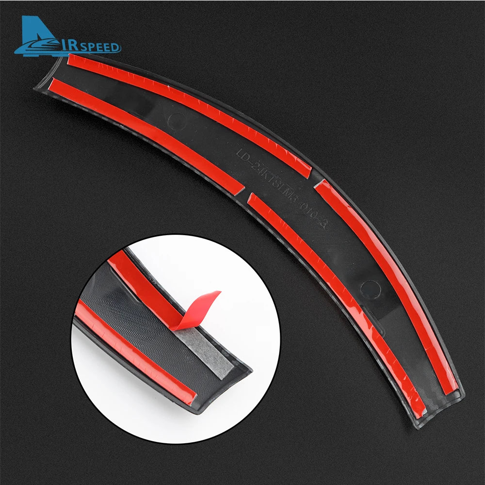 ABS Carbon Fiber Steering Wheel Frame Cover For Tesla Model 