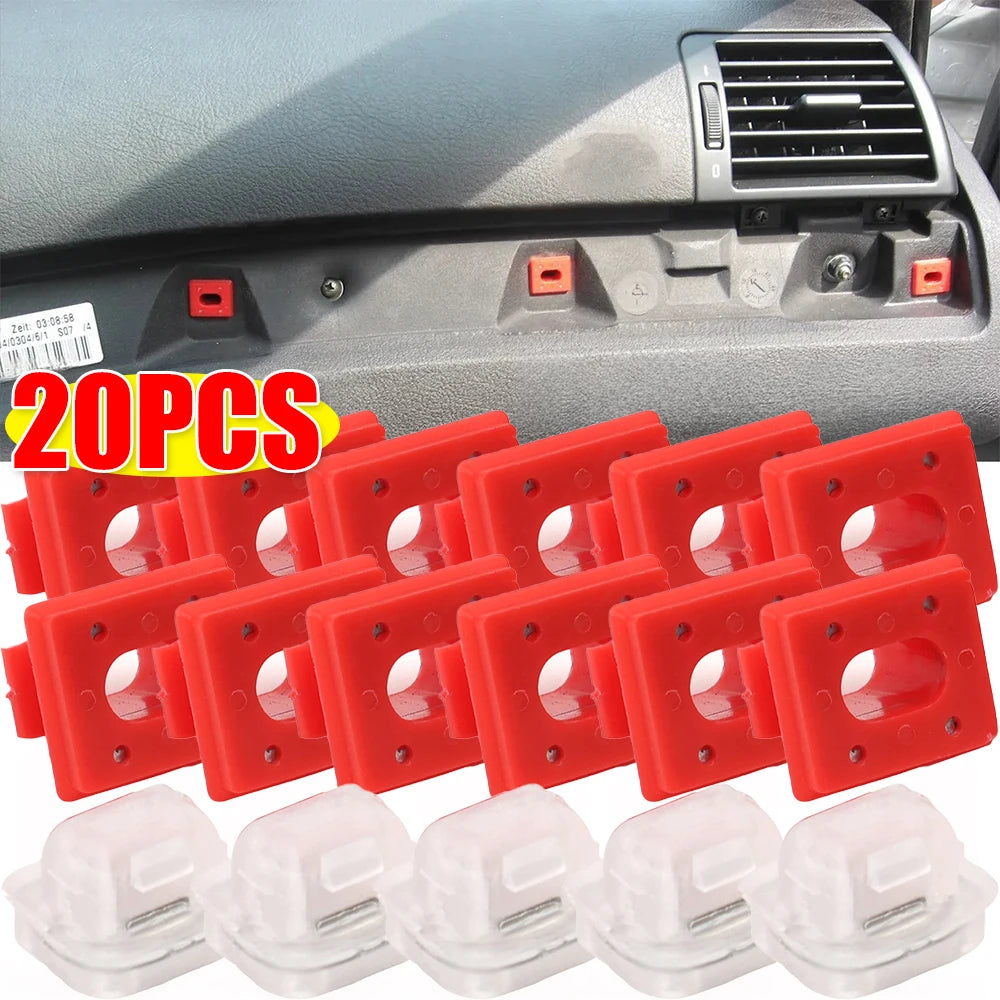 20/10/5pcs Car Door Moulding Clips for BMW Series E46 E90 E9