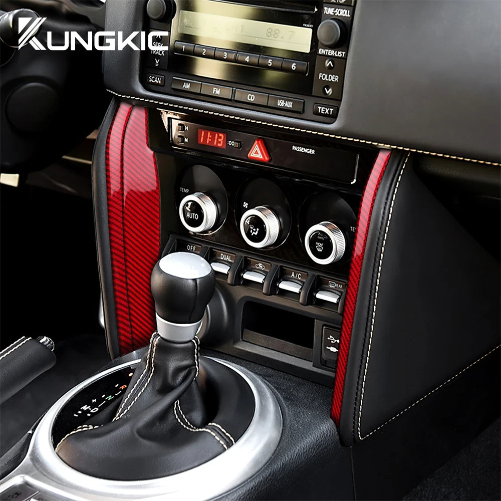 Real Soft Carbon Fiber Sticker For Subaru BRZ Toyota GT86 20