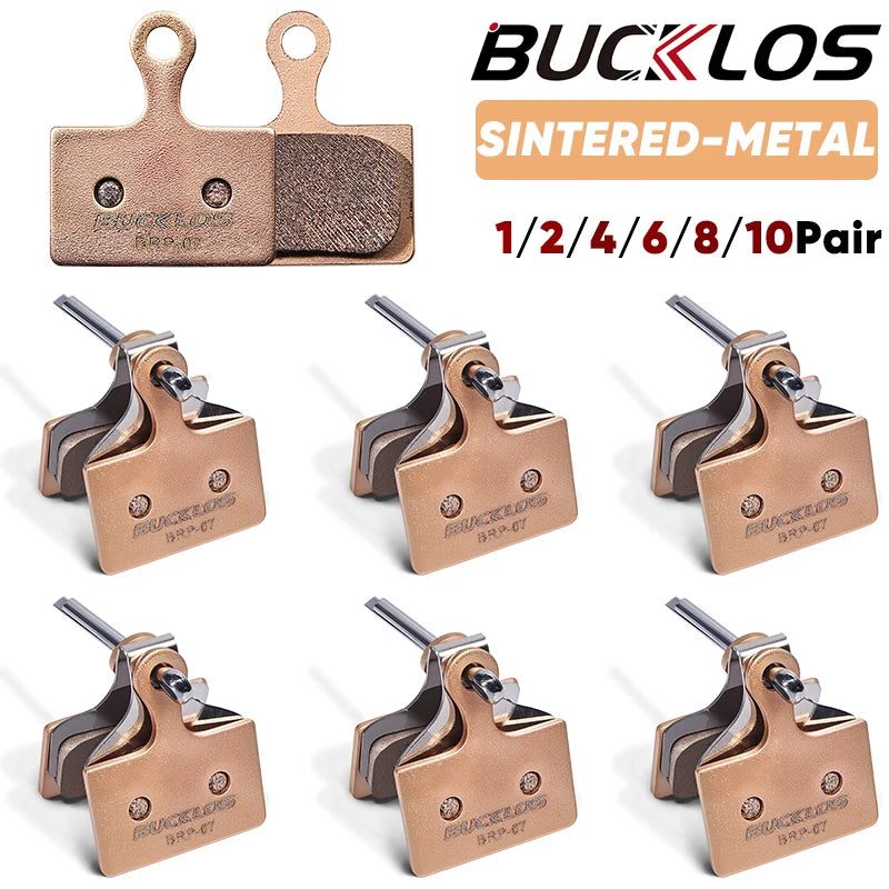 BUCKLOS Sintered-Metal MTB Brake Pads for K03S K05S Bicycle 