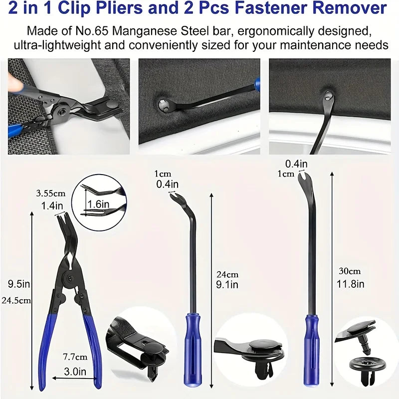 Car Tools Car Interior Disassembly Kit Plastic Trim Removal 