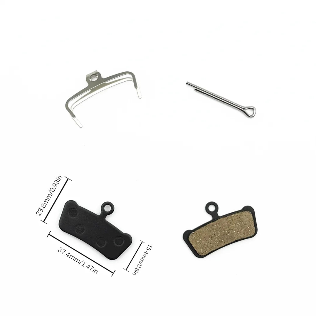 2/4/8/12 Pairs Resin Disc Brake Pads for Mountain Bikes for 