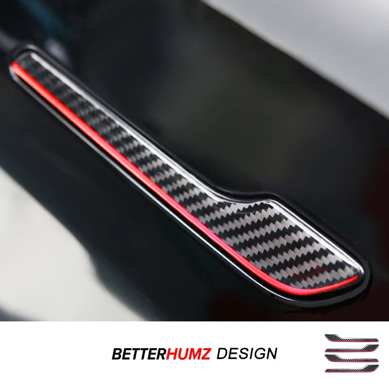 For Tesla Model Y Juniper Model 3 Highland 2024 Carbon Fiber