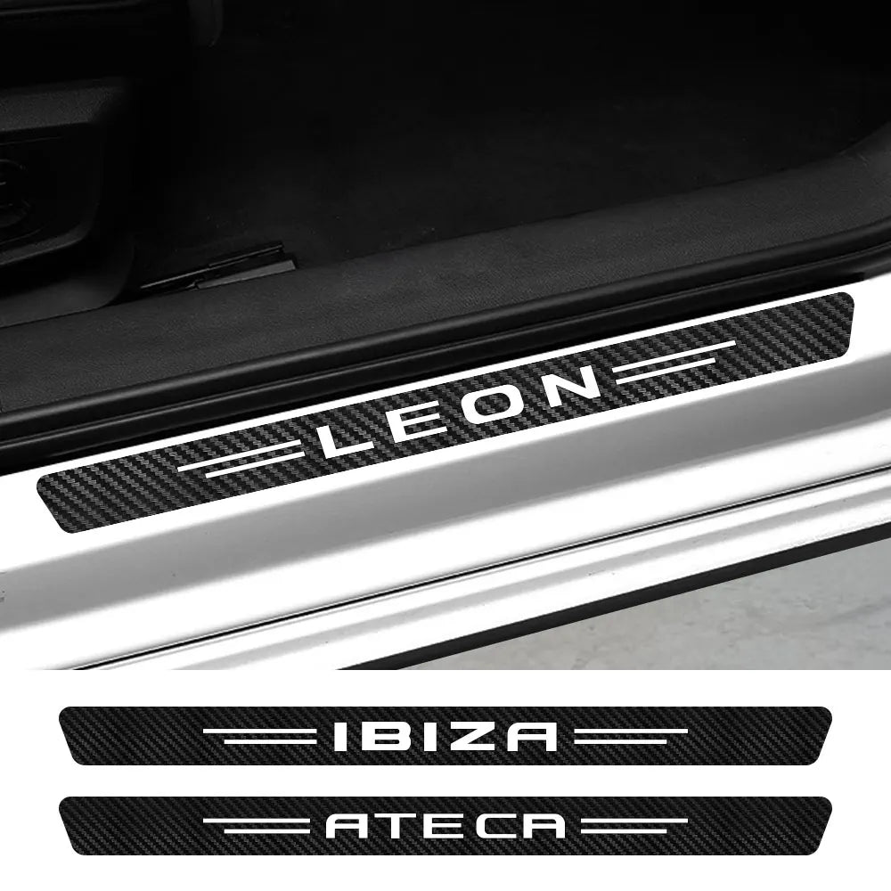 Car Door Sill Stickers Threshold Protector Auto Decoration T