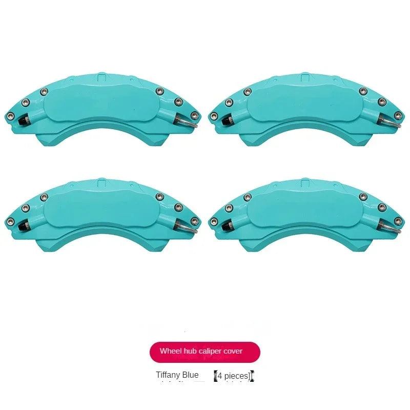 For Audi Car Brake Caliper Cover Aluminum Alloy Metal Fit A1 A2 A3 A4 A5 A6 A7 A8 Q1 Q2 Q3 Q4 Q5 Q6 Q7 TT TTS E-tron Allroad