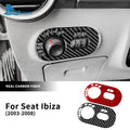 Real Soft Carbon Fiber Sticker For Seat Ibiza/Cordoba 6L 200