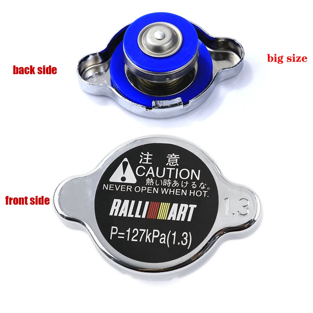 Silver Ralli art High Pressure Racing Car Radiator Cap 1.3kg/cm for MITSUBISHI Evo Diamante Outlander
