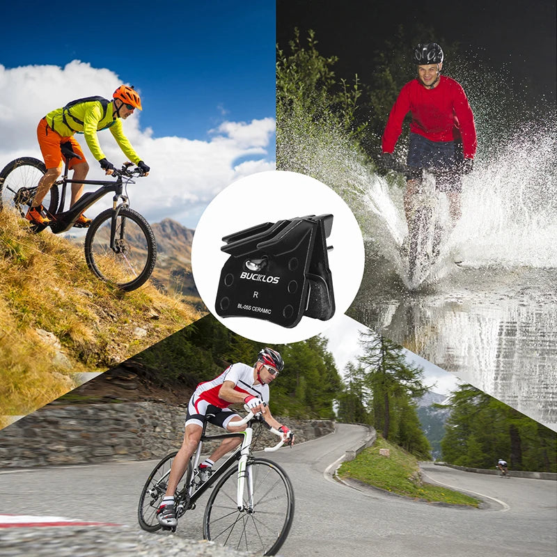 BUCKLOS Bicycle Brake Pads Durable Ceramic Road Mountain Bik