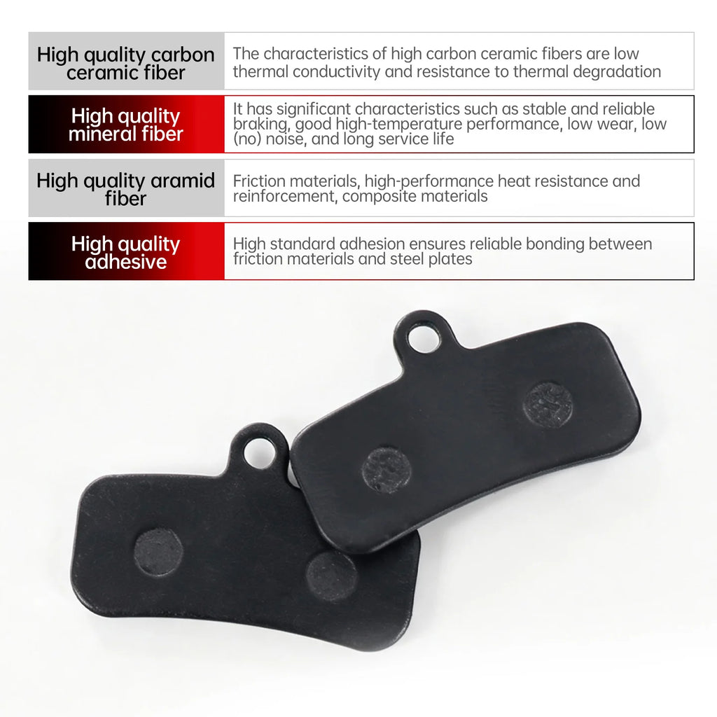 Bicycle Semi Metal Resin Ceramics Disc Brake Pads for Shiman