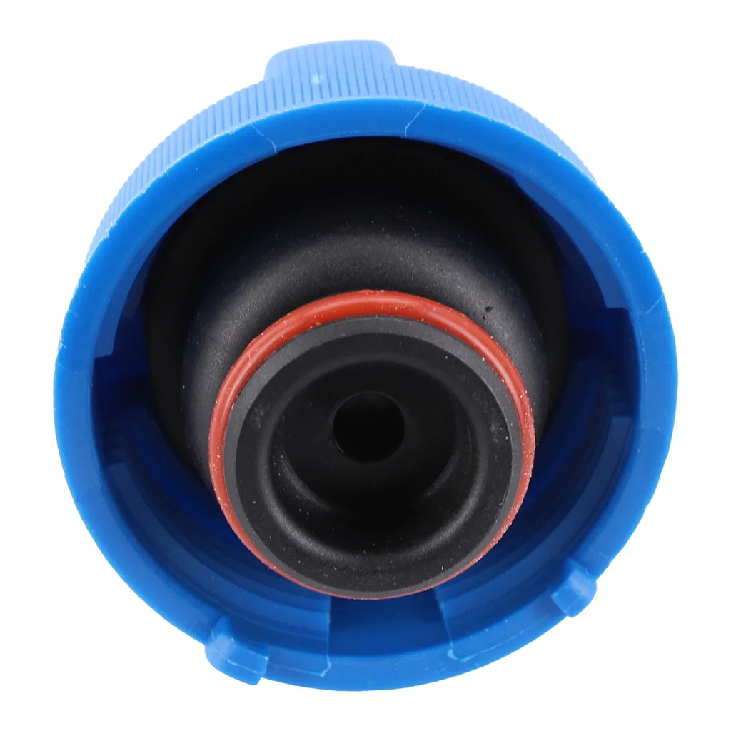 Car Radiator Expansion Water Tank Cap Cover Blue Accessories