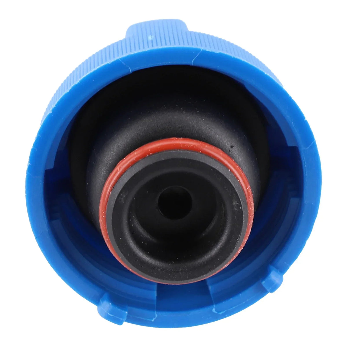 Car Radiator Expansion Water Tank Cap Cover Blue Accessories