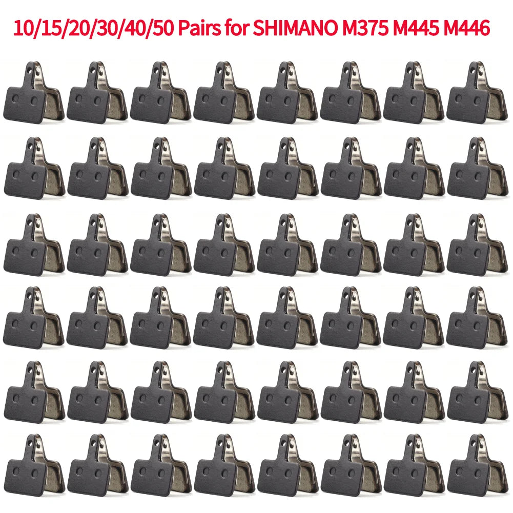 10/15/20/30/40/50 Pairs MTB Road Bicycle Disc Brake Pads for