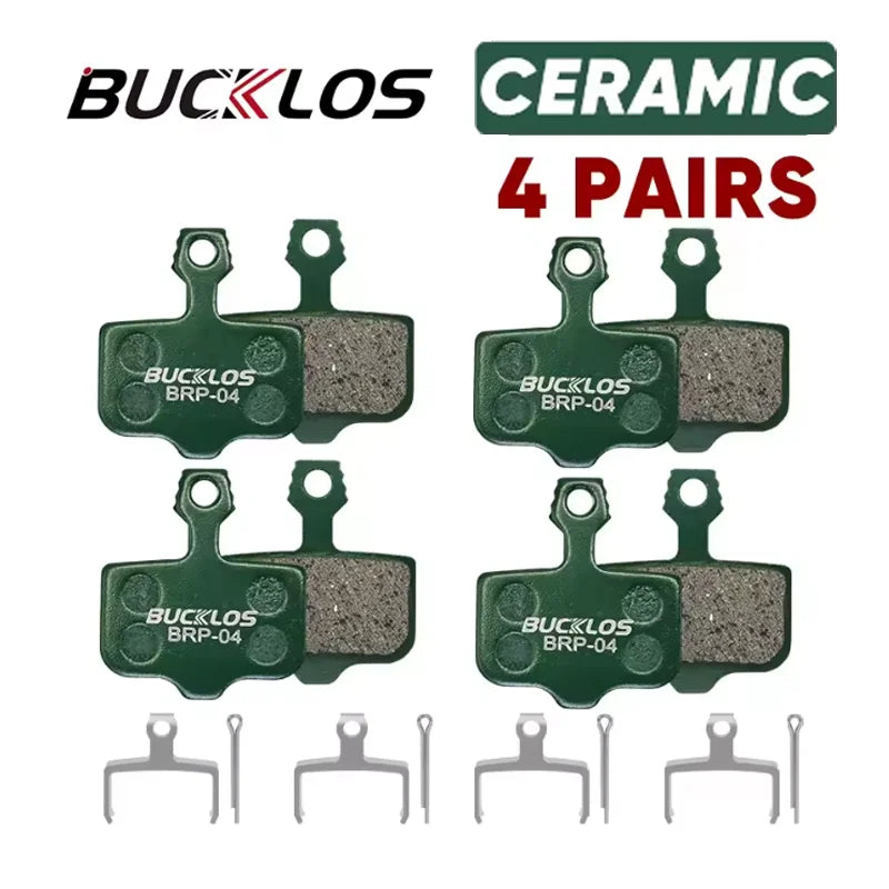 BUCKLOS Bike Disc Brake Pads for SRAM Avid MTB Road Bicycle Hydraulic Brake Pad Durable Wear-resistant Brake Pads Bike Accessory