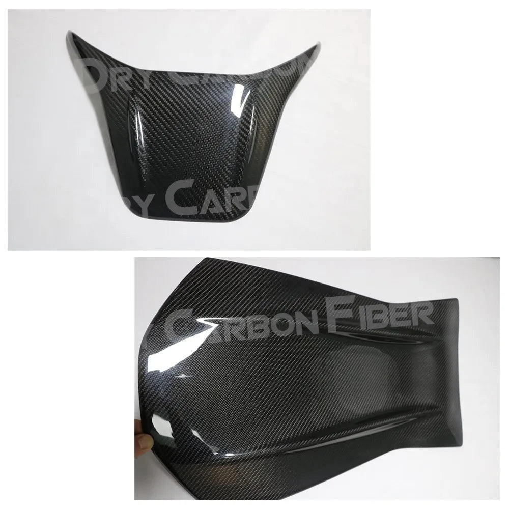 Dry Carbon Fiber Car Seat Back Cover Trim For Mercedes Benz 