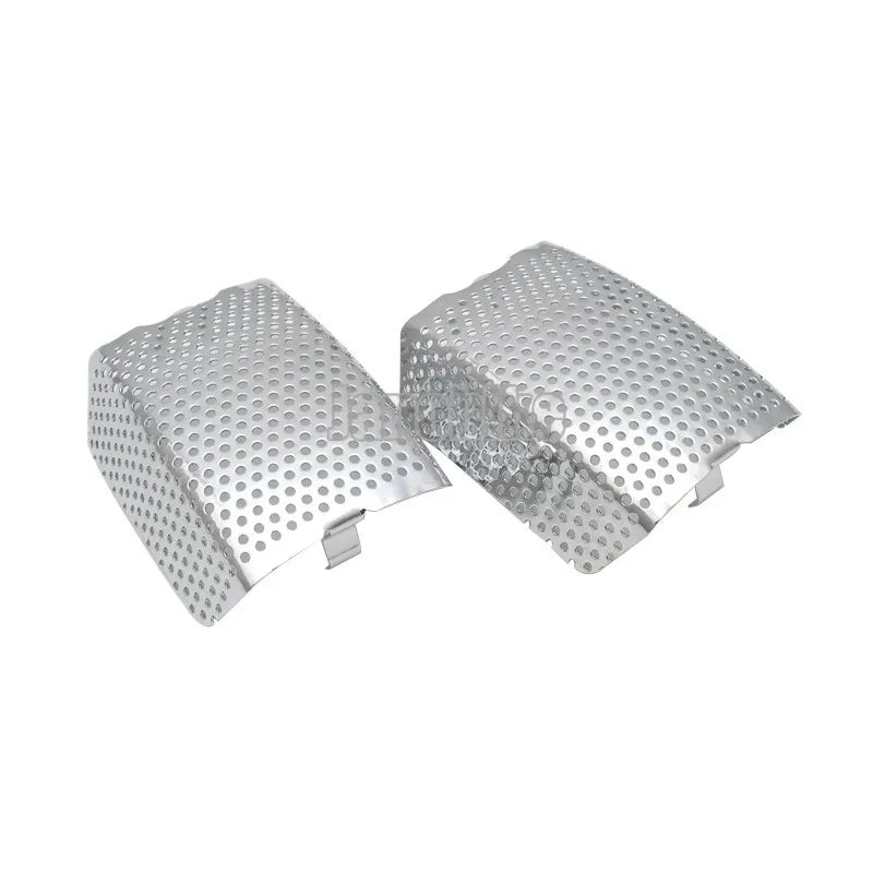 Motorcycle Chrome/Black Front Brake Caliper Insert Set For H