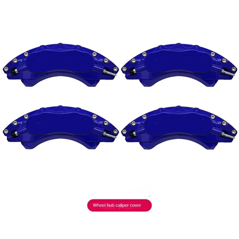 For Audi Car Brake Caliper Cover Aluminum Alloy Metal Fit A1 A2 A3 A4 A5 A6 A7 A8 Q1 Q2 Q3 Q4 Q5 Q6 Q7 TT TTS E-tron Allroad