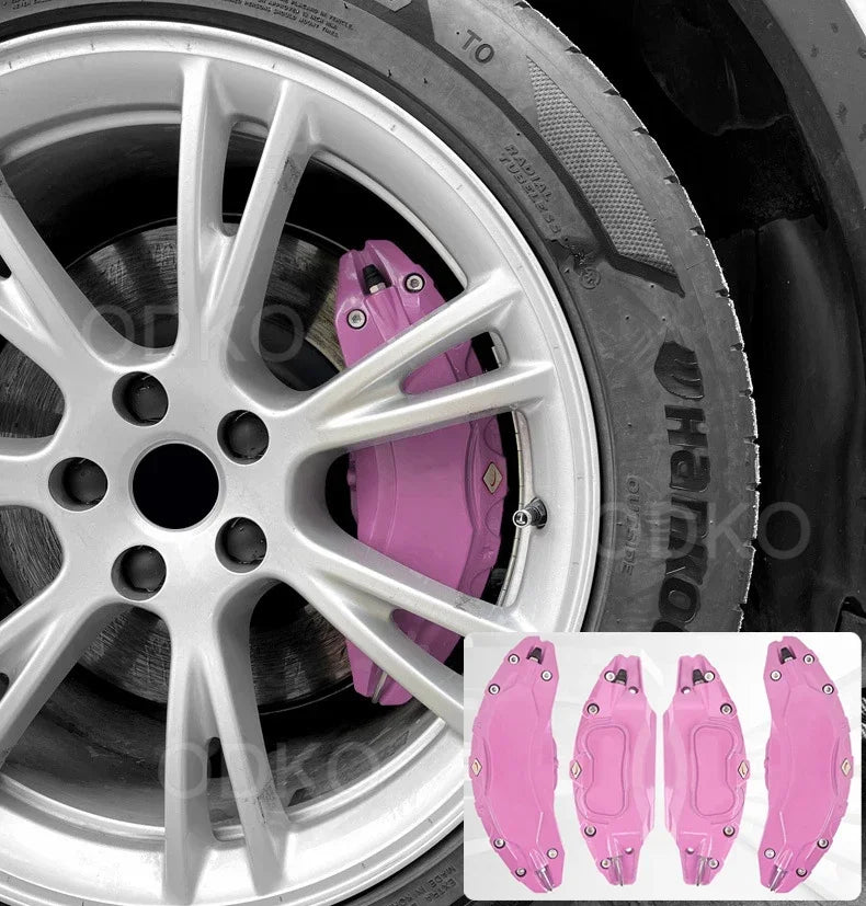 For Tesla Model YL 2025 Brake Caliper Covers Set of 4 Caliper Covers 18 19 Inch Wheel Hub Aluminium Alloy Accessories