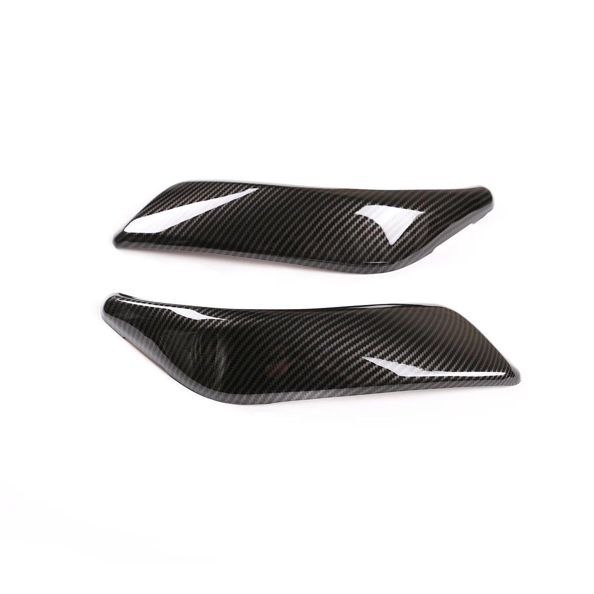 ABS Carbon Fiber Car Interior Door Pull Handle Cover Trim For BMW 1 2 Series F20 F21 F22 F23 2012-2018 Auto Accessories