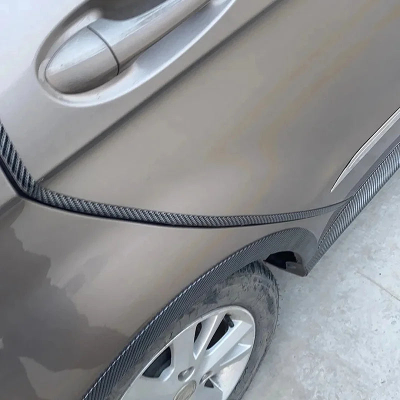 Car Stickers Carbon Fiber Auto Window Edge Protection Trim M
