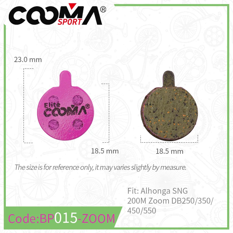 4 Pairs 8 PCS Ceramic Bicycle Brake Pads for SRAM Avid Shimano Magura Hayes Formula Hope ZOOM JAK Bike Caliper