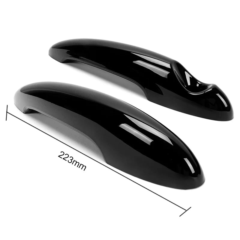 2Pcs/Set Car Door Handle Cover Stickers Fit For MINI Cooper 