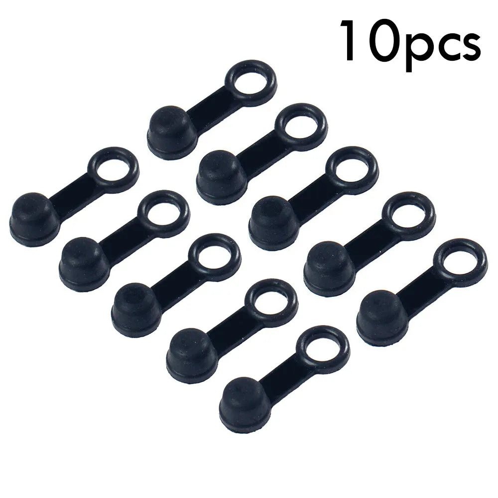 10Pcs Motorcycle Dust Cap Brake Bleed Nipple Cover Screw Cap