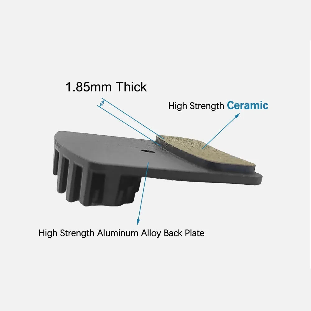 NUTT 4 Piston Y-5 Brake Pad Ceramics Heat Dissipation Coolin