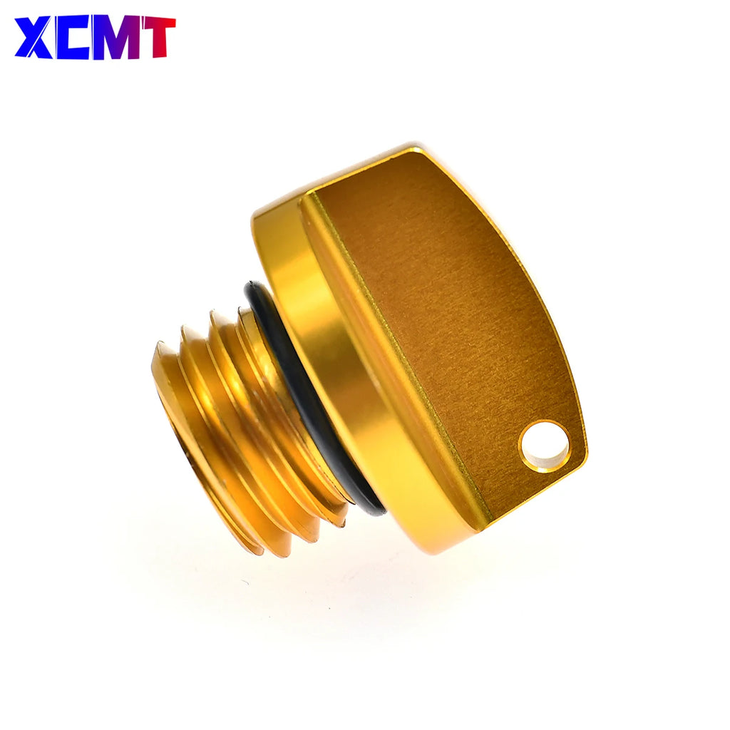 Motorcycle Crankcase Cap CNC Engine Oil Filler Screw Cover Plug M20 2.5 For Yamaha Honda Suzuki Kawasaki General Purpose Parts