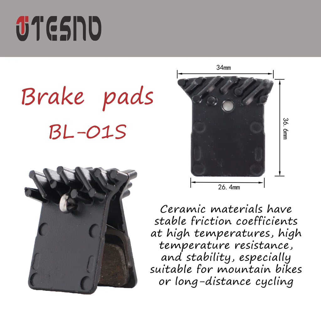Kocevlo L05A L03A Road Disc Brake Pads Resin ICE Metal Ceram