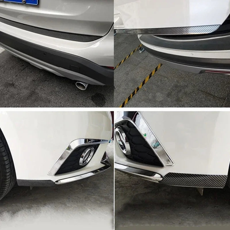 Carbon Fiber Universal Car Sticker Bumper Step Protection St